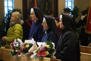 Pożegnanie Sióstr Służebniczek w Rusinowicach