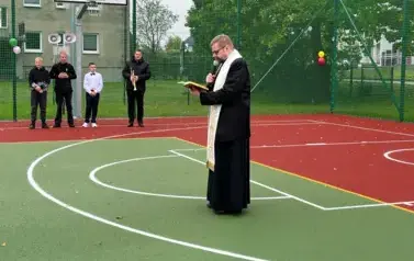 Uroczyste otwarcie boiska wielofunkcyjnego przy Szkole Podstawowej w Rusinowicach 8