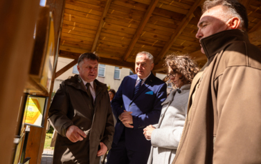 Ekopracownia pod chmurką 2024 - otwarcie plenerowej pracowni ekologicznej &bdquo;Zielona klasa w cieniu lipy&rdquo; 10.04.2025 8