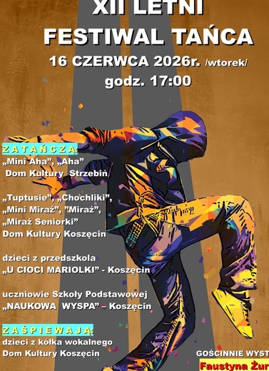 XII Letni Festiwal Tańca