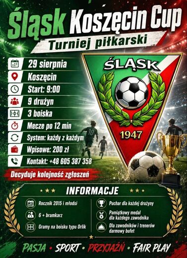 Śląsk Koszęcin Cup &ndash; Turniej piłkarski