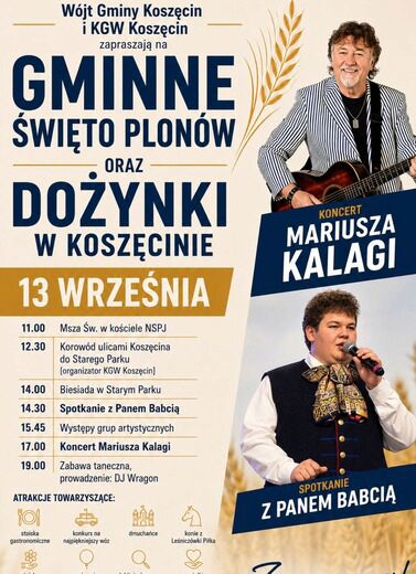 Gminne Święto Plon&oacute;w i Dożynki w Koszęcinie