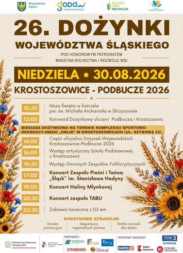 Dożynki Wojew&oacute;dztwa Śląskiego 2026 - Krostoszowice