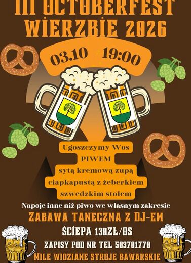 III Octoberfest Wierzbie 2026