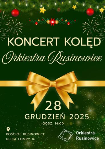 KONCERT KOLĘD ORKIESTRY RUSINOWICE