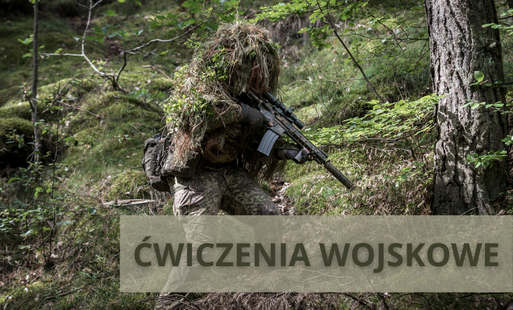 ćwiczenia wojskowe - grafika
