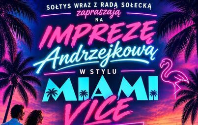 Zdjęcie do ANDRZEJKI W STYLU MIAMI VICE